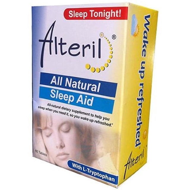 Suplemento Alteril Ayuda para Dormir Sueño de Calidad 120 Tabletas Biotab Nutraceuticals BN-6564644S