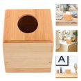 thumbnail image 5 of 2X Rollo de Caja de Pañuelos Cuadrada de Madera, Soporte para Papel Tisú, Caja para Pañuelos de Granja, Soporte para Pañuelos de Baño, Soporte para Toallas de Papel de Madera, 5 of 5