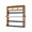 Brown, variant on Wall Hanging Walnut Wood Jewelry Storage Rack