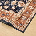 Berthmeer 5'x7' Persian Woven Indoor Area Rug, Nonslip, Machine
