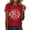 Red, variant on There Was No Way but God Made A Way Graphic Tees for Women 2026 Summer Casual Short Sleeve Crewneck Christian T Shirts