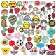 thumbnail image 2 of 60pcs Random Assorted Styles Embroidered Patches, Bright Vivid Colors, Sew On/Iron On Patch Applique for Clothes, Dress, Hat, Jeans, DIY Accessories, 2 of 5