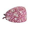 thumbnail image 4 of Yingyy Surgery Caps Doctors Adjustable Breathable Dull Polish Button Professional Chic Various Patterns Multifunctional Operating Hats 60, 4 of 9