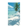 thumbnail image 2 of Microfiber Extra Large, Oversized Blue White Beach Towels, Beach Towel Double Sided Velour, Soft & Lightweight, Cute Dolphin Towel for Adults & Women，Sand Free for Pool,Spa,Swim,Travel, 2 of 6