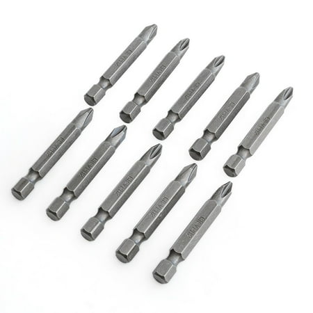 Adjustable Hex Screwdriver - Stark 10 PC Phillips Screwdriver Bits Set #2 x 2
