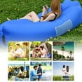 thumbnail image 3 of Waterproof air sofa with comfortable cushions, portable inflatable, 3 of 5