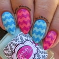 thumbnail image 6 of Whats Up Nails - Regular Wave Tape Vinyl Stencils Nail Art Design, 6 of 12