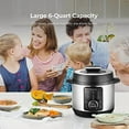 thumbnail image 4 of 6-Quart 8-in-1 Pressure Cooker (CMC-ZSN601F), 4 of 8