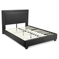 thumbnail image 3 of Mantua Manufacturing BAN66TBL Banff King Size Platform Bed, Black, 3 of 7