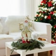thumbnail image 4 of Santa Doll under $5! Yannianjz Christmas Santa Claus Doll, Festive Table Decoration for Home and Party, Cloth and Plastic Ornament for Holiday Decor, 40cm Tall Gift for Kids and Collectors, 4 of 5