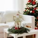 thumbnail image 4 of Fiudx Muñeco de Papá Noel Navideño, Adorable Decoración Navideña, Perfecto para Decorar Mesas, Adorno para Fiestas Navideñas, Ideal para El Hogar y La Oficina, Tamaño 40 X 18 Cm, Material de Tela y P, 4 of 5