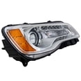 thumbnail image 3 of Headlight Compatible with CHRYSLER 300 2011-2014 RH Assembly Halogen Chrome Interior, 3 of 5