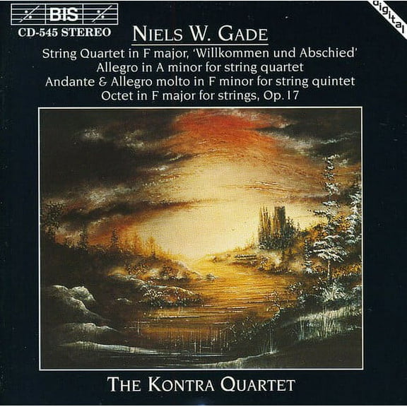 Gade / Kontri Quartet - String Quartet / Allegro for String Quartet - Music & Performance - CD
