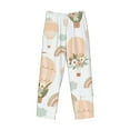 thumbnail image 5 of Balery Air Balloon and Flower print Men's Pajama Pants,Ultra Lightweight Pjs,Lounge Pant-Medium, 5 of 9