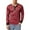 Red, variant on Tshirts Shirts for Men Henley Neck Long Sleeve Button Striped Tees for Casual Comfortable Slim Fit Fall Winter Fashion Mens Shirts Blue L