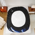 thumbnail image 5 of Castle Fairy Teenagers Gothic Dragon Bed Sheets,Abstract Blue Rose King Sheets, 5 of 7