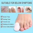thumbnail image 3 of SM Soft Gel Big Toe Protector - 10 Pieces, Pain Relief, Blisters and Corns Prevention - Unisex, 3 of 5
