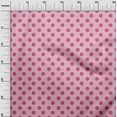 thumbnail image 2 of oneOone Cotton Poplin Fabric Polka Dots Printed Fabric 1 Yard 42 Inch Wide, 2 of 4