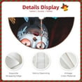 thumbnail image 3 of Goofa The Nightmare Before Christmas Pattern Christmas Tree Skirt with Ties, Christmas Tree Decorations, Farmhouse Christmas Decor Xmas Holiday Decorations-48", 3 of 6