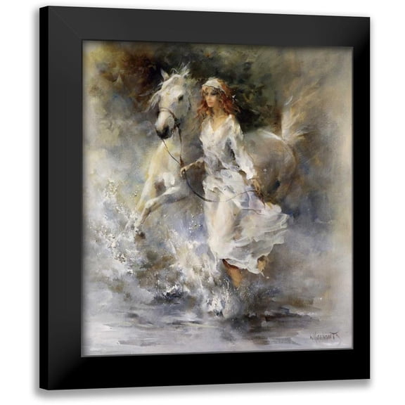 Haenraets, Willem 12x13 Black Modern Framed Museum Art Print Titled - Cool breeze