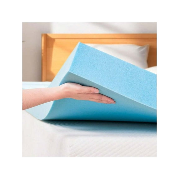 Subrtex 2 ,3 ,Or 4 Inch Memory Foam Mattress Topper Gel Infused Mattress Pad