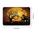thumbnail image 3 of JOOCAR Halloween Bath Mats Rugs No Silp, Halloween Bathroom Decorations 16x24 Inches for Home Kitchen Bedroom, Halloween Night, 3 of 8
