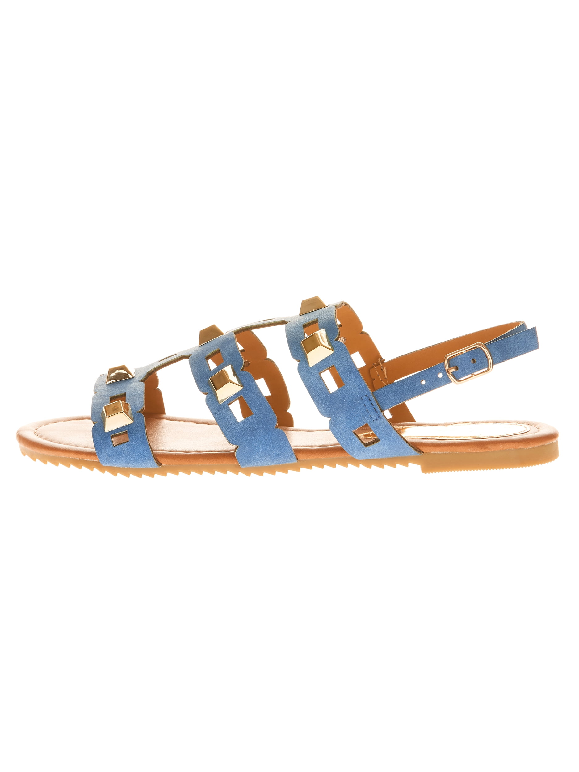 Victoria K Women's Straps and Studs Sandals