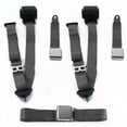 thumbnail image 1 of SafeTBoy  Airplane 3 Point Charcoal Retractable Bench Seat Belt Kit for AMC Matador 1971-1978 - 3 Belts, 1 of 1