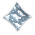 thumbnail image 2 of Cartoon Polar Bear and Glacier Patterns Throw Pillow Covers 18x18 Inch 2 Packs Decorative Square for Living Room Couch Bed Sofa, 2 of 6