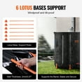 thumbnail image 3 of VEVOR Collapsible Rain Barrel, 53 Gallon/201 L Portable Rain Water Collection Barrel, PVC Rainwater Collection System with Spigots and Overflow Kit, Water Barrel for Garden Water Catcher, 3 of 9