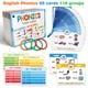 thumbnail image 3 of Juguetes para piscina, juguetes para bebés y niños pequeños. Juego de 65 tarjetas de fonética para aprender a leer con combinaciones de sonidos, vocales largas, dígrafos y sonidos para niños de 4 a 8, 3 of 9
