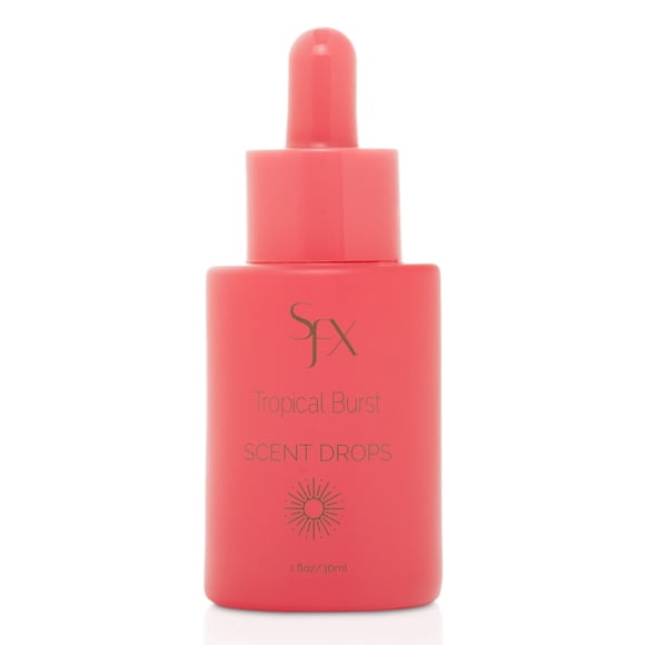SunFX Scent Drops - Aditivo bronceador sin sol para bronceado en aerosol o autobronceadores 1 oz/30 ml (ráfaga tropical)
