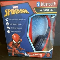 Marvel Spider-Man Bluetooth Kid Safe Wireless Headphones