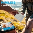 thumbnail image 3 of Tiras para cerrar heridas de emergencia con punto de cremallera Greetmed, 16 unidades, 3 of 6