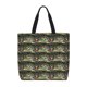 thumbnail image 1 of Disketp Largemouth Bass Fish Bolsa Tote de Lona para Mujer, Bolso de Hombro y Cruzado con Cierre de Cremallera, 1 of 7