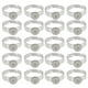 thumbnail image 2 of Anillos en blanco ajustables, 20 piezas de anillos en blanco de 8 mm, anillos en blanco para anillos de joyería, anillos en blanco probados y confiables, 2 of 14