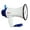 (S) Blue-white +USB +Recording, variant on 5 Core Megaphone 30W Bull Horn PA Speaker w 800 Yards Range USB Loud Siren Voice Amplifier Portable