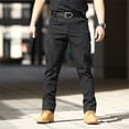 thumbnail image 2 of Men's Spring/Autumn Elastic Loose Overalls - Nylon Material, Fashion Design, Daily/Work/Shopping Occasions, Easy Collocation with Blouses/Shirts, 2 of 7