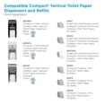thumbnail image 6 of Georgia-Pacific Compact 2-Roll Vertical Coreless Toilet Paper 56782, 6 of 7