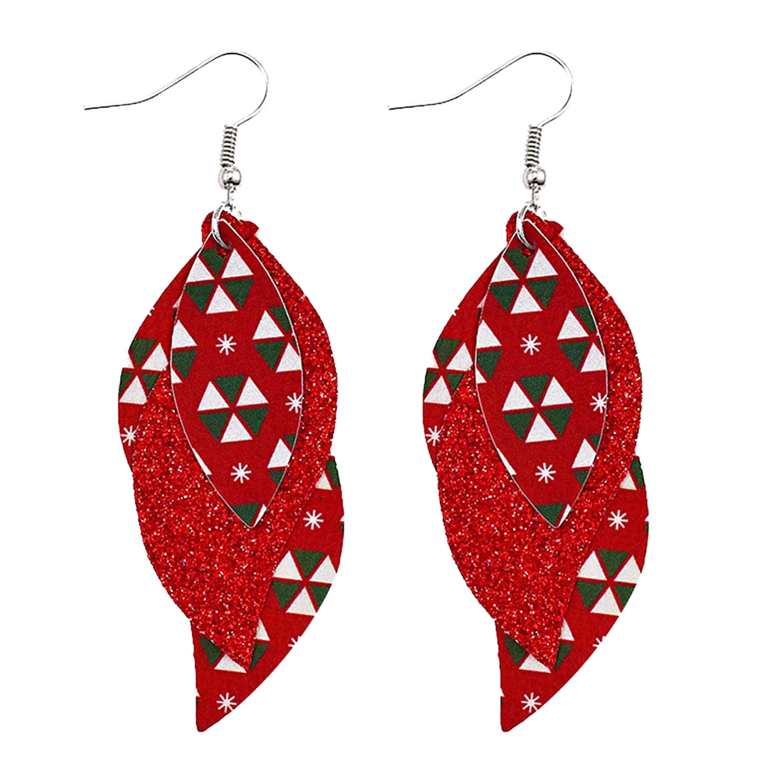 CHGBMOK Earrings for Women Earrings HeartShaped Zircon MultiColor