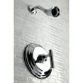 thumbnail image 4 of Kingston Brass KB2631MLTSO Single-Handle Pressure Balanced Shower Faucet, Trim Only, Polished Chrome, 4 of 7