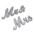 thumbnail image 2 of Letras Decorativas De Boda, Mr Mrs Sign Decoración Vintage Gran Regalo Hermosa Caligrafía Diseño Separado Para Festivales Compromisos Fiesta De Aniversario ANGGREK No, 2 of 7
