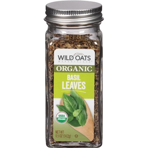 Wild Oats Marketplace Organic Basil Leaves, 0.5 oz