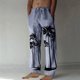 thumbnail image 1 of Pantalones largos para hombre, moda, estampados, casuales, cintura elástica con bolsillo, pantalones deportivos, pantalones de poliéster para hombre., 1 of 4
