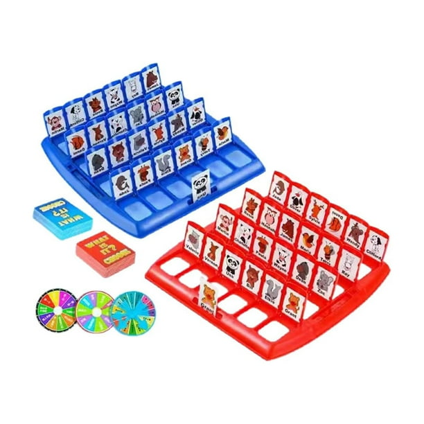 Juego De Mesa para Adultos,Quién Soy Juguetes Clásicos de Aprendizaje - Juego de Mesa de Deducción de Personajes - para Adolescentes Cumpleaños Noche Avión Coche Viajes Escuela Domingo Juego De Mesa para Adultos,Quién Soy Juguetes Clásicos de Aprendizaje - Juego de Mesa de Deducción de Personajes - para Adolescentes Cumpleaños Noche Avión Coche Viajes Escuela Domingo