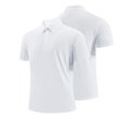 thumbnail image 4 of YABCSAZ Men's Henley Shirts Breathable Dry Quikly T-Shirts Short Sleeve Shirts Summer Flex Relaxed Men's Summer Casual Shirts, Regular Fit Tops Athletic Shirts for Hiking Fishing Jogging, 4 of 9