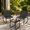 Black, variant on YIORTWO 3-Piece Patio Rocking Bistro Set, Outdoor PE Wicker Conversation Set with Blue Cushions and Coffee Table, All-Weather Rattan Rocker Set for Garden and Porch