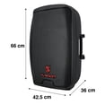 thumbnail image 5 of Bocina Profesional Bluetooth Kaiser KSP-5115 KSRLINK 200 W RMS más Micrófono Alámbrico, 5 of 5