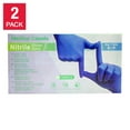 thumbnail image 1 of Medsup Nitrile Gloves, 2-pack, 100 count, Small, 1 of 1