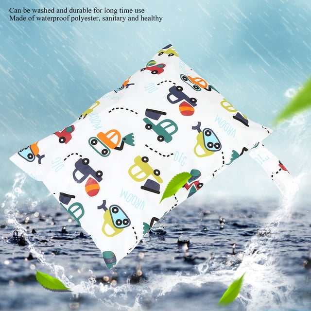 Bolsa de pañales para bebés, impermeable, portátil, duradera, para bebés, bolsa de pañales portátil, características de vanguardia